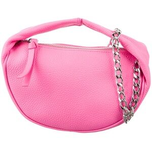 By Far Baby Cush flat grain leather